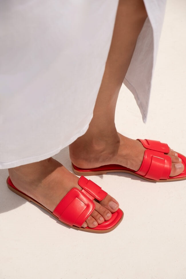 Ženske papuče - DM457-RED