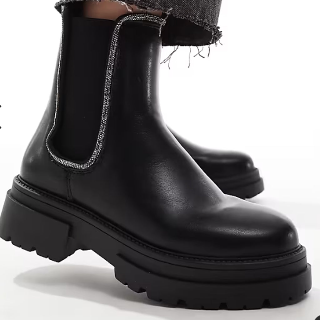Ženske poluduboke cipele -F6619-BLK