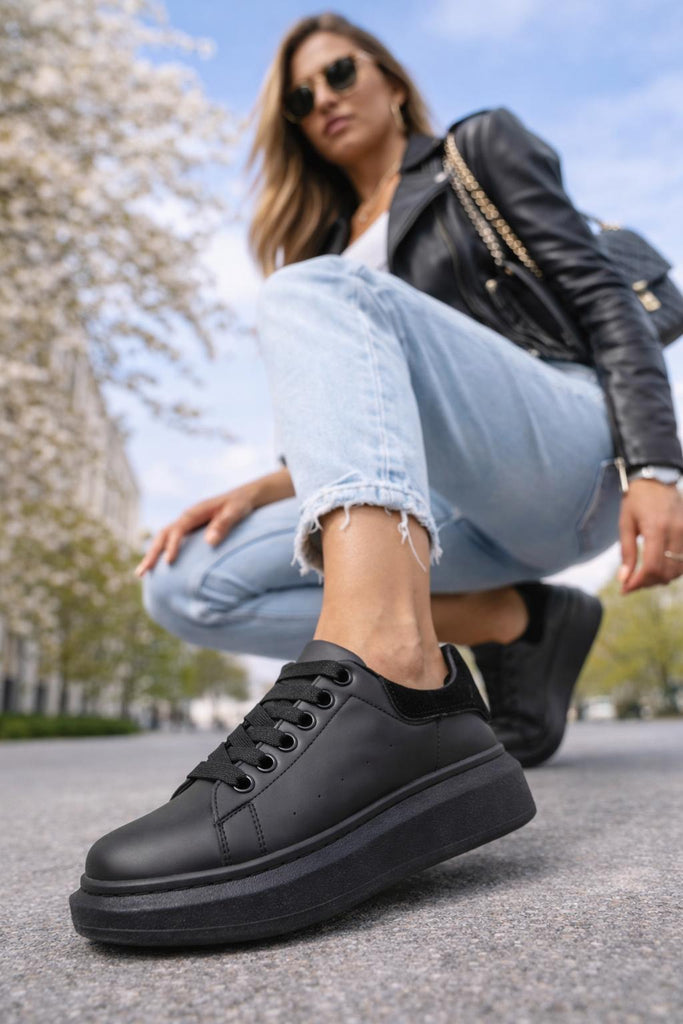 Ženske patike-L080003-BLK-BLK