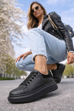Ženske patike-L080003-BLK-BLK