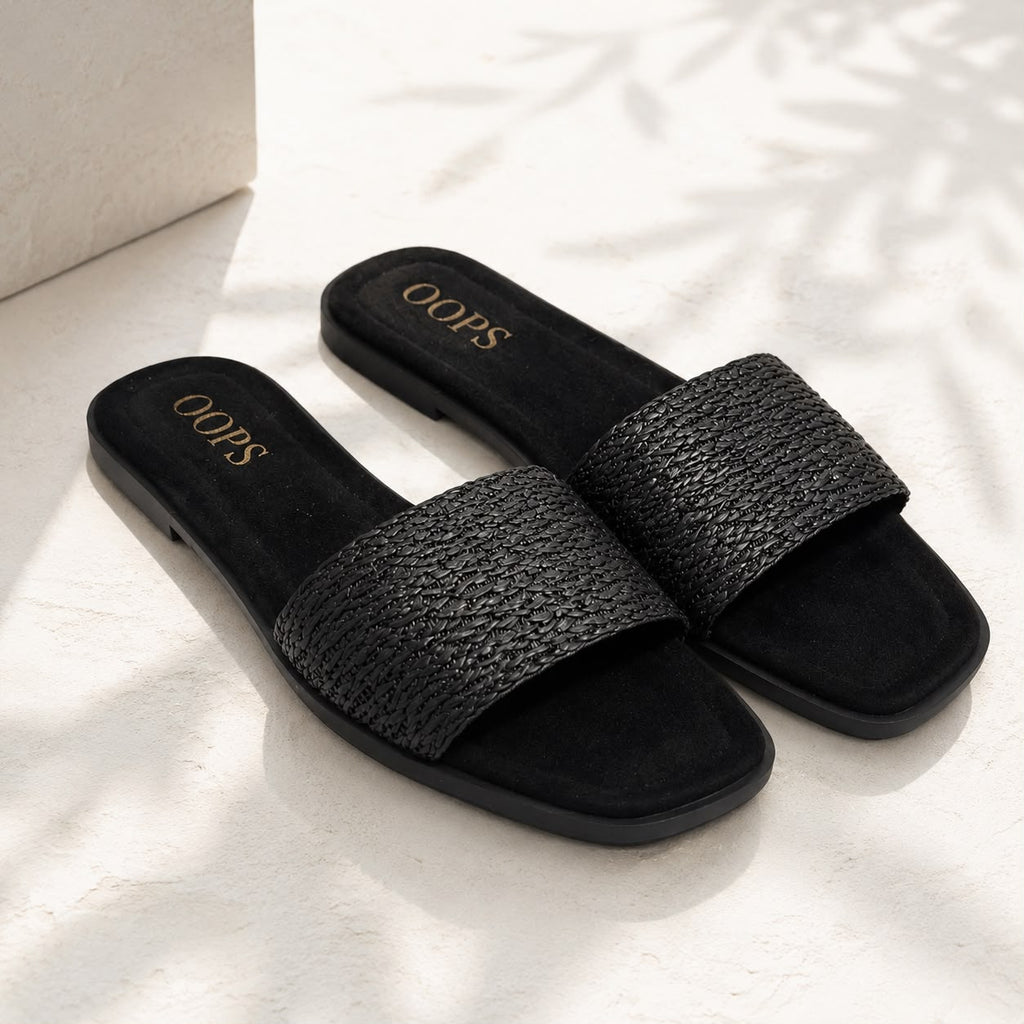 Ženske papuče - L26027-BLK