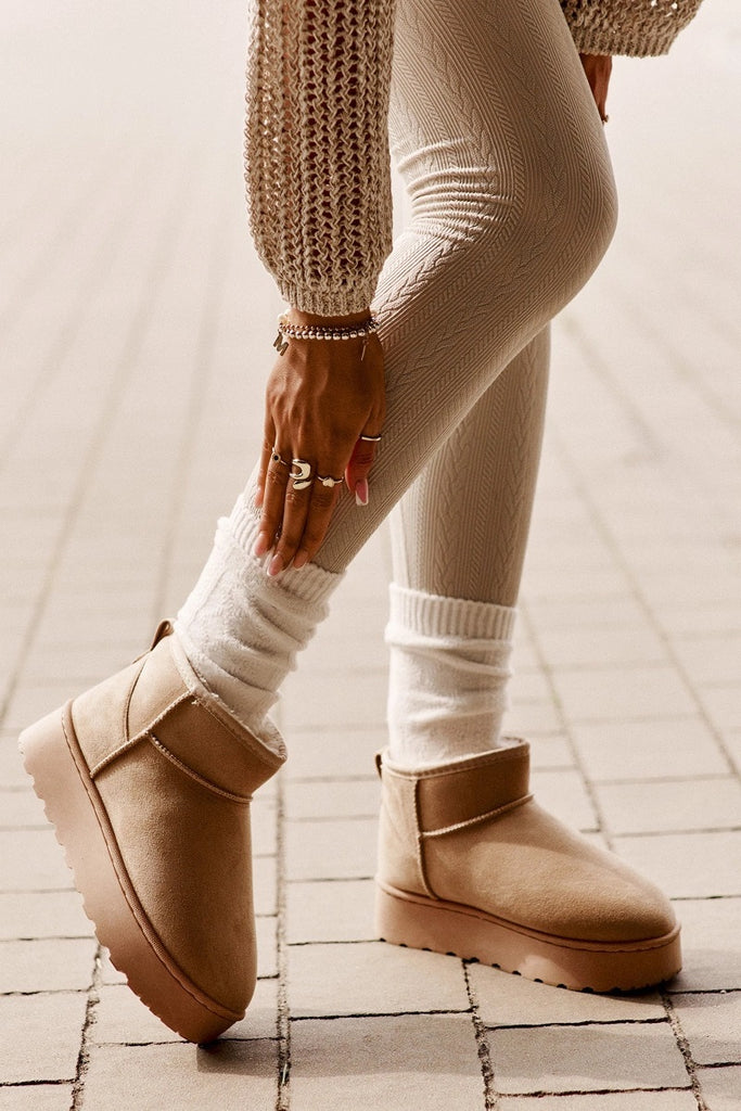 Ženske čizme - LH30071-DK-BEI