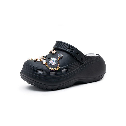 Ženske papuče-XD-389-BLK