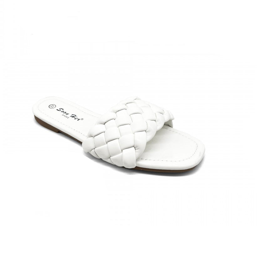 Ženske papuče-ZX001-WHT