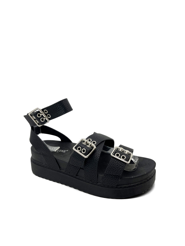 Ženske sandale-N75-33-BLK